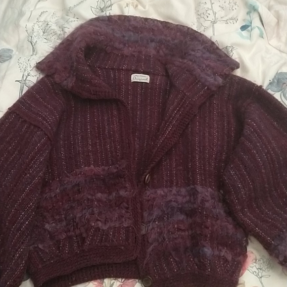 Handmade Wool Cardigan - Picture 2 of 5